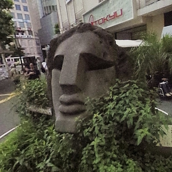 1.渋谷駅モヤイ像から